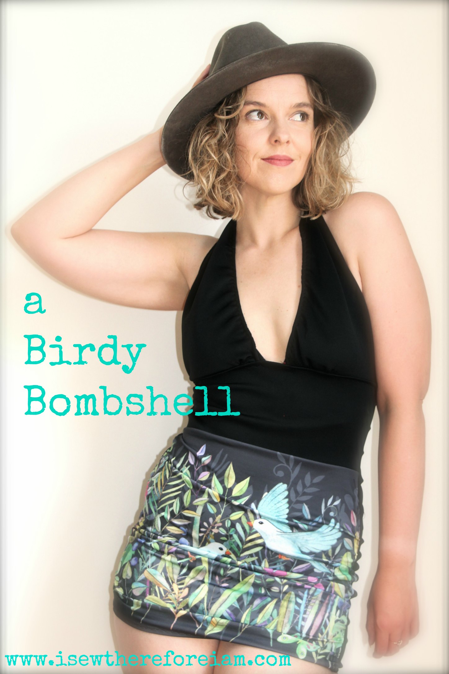 A Birdy Bombshell Swimsuit I sew therefore I am