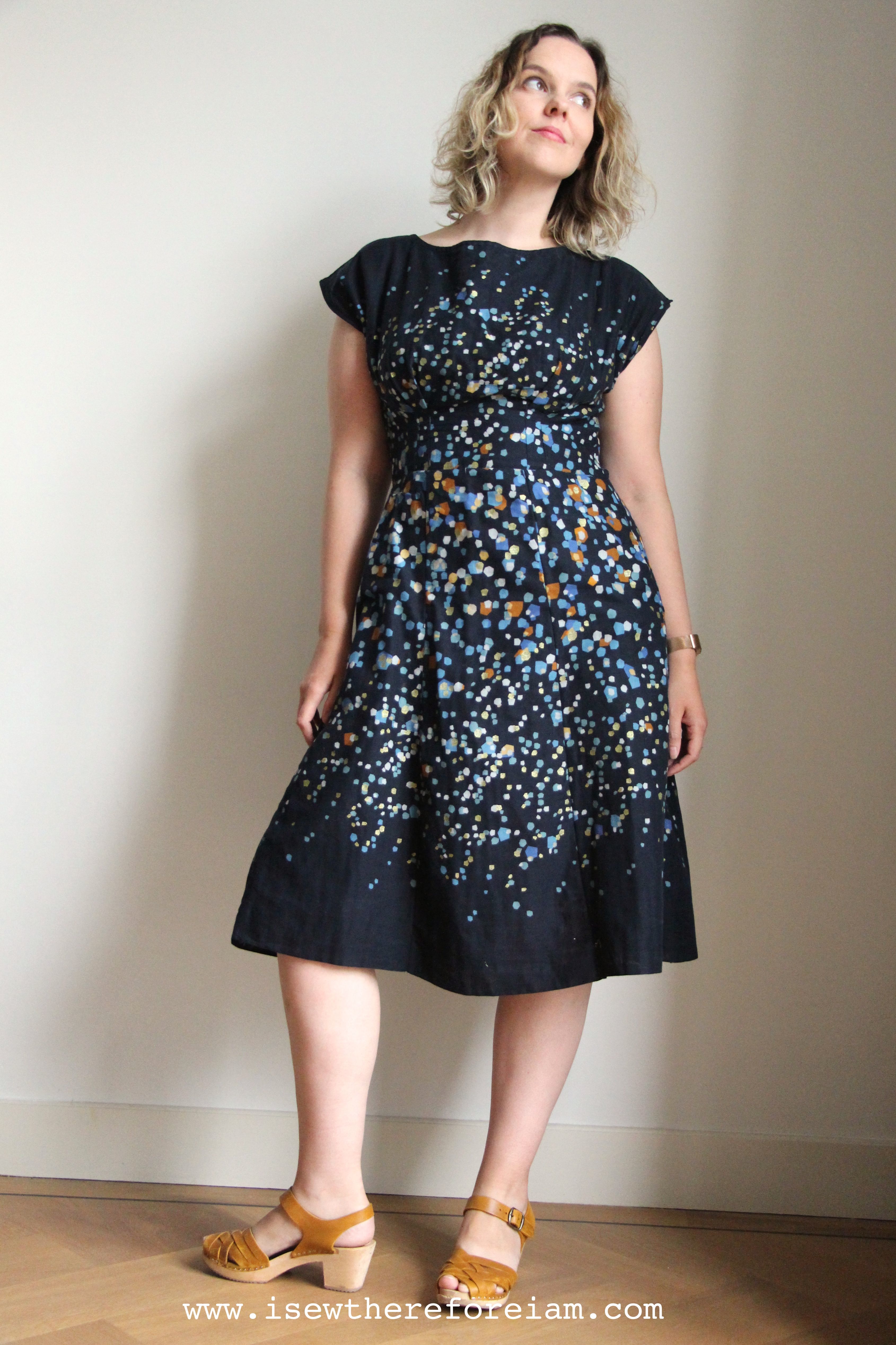 Pattern hacking Orsola - adding a full circle wrap skirt – By Hand London