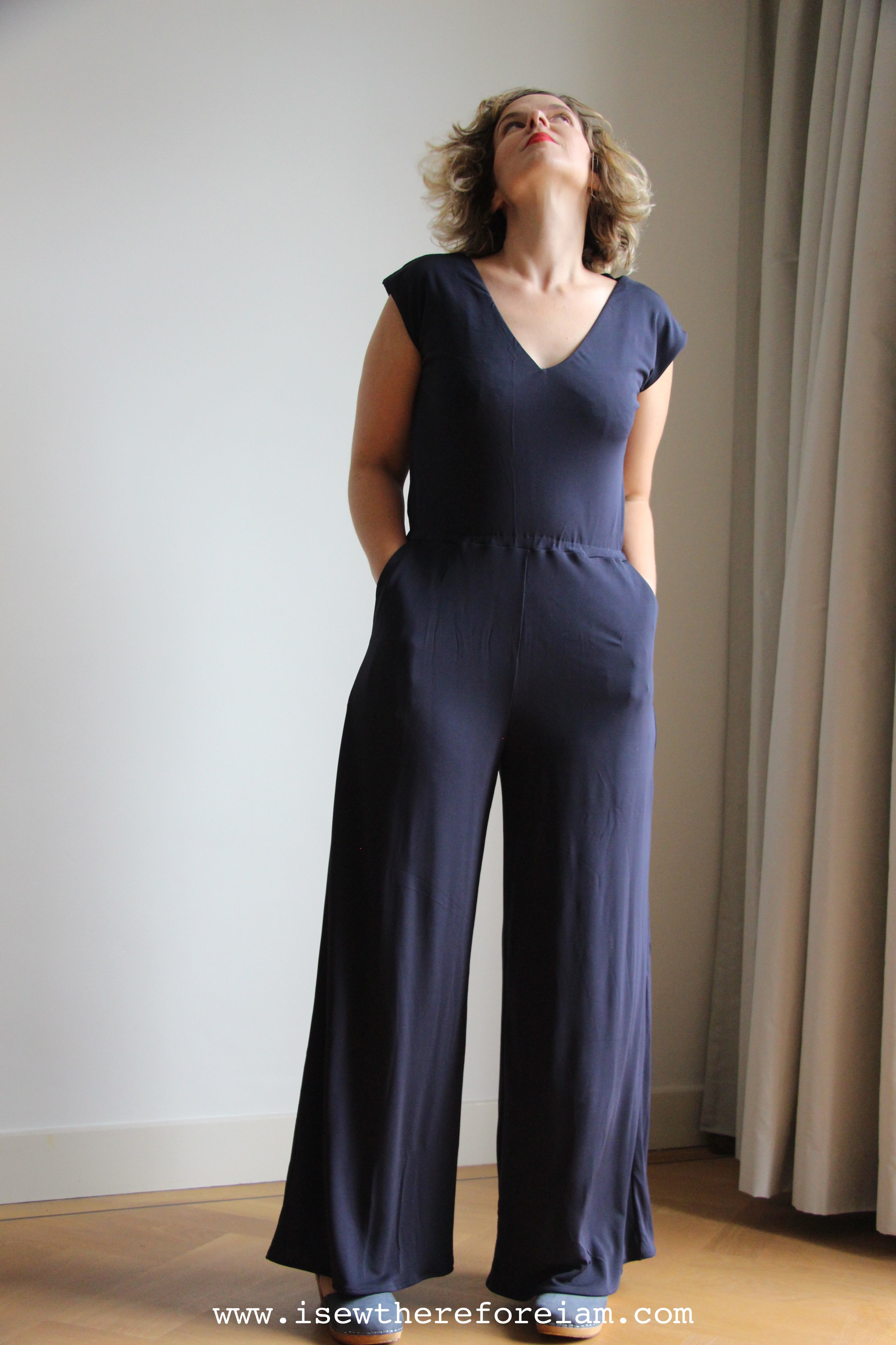 Sewing a March Winslow Jumpsuit with Geri » Helen's Closet Patterns