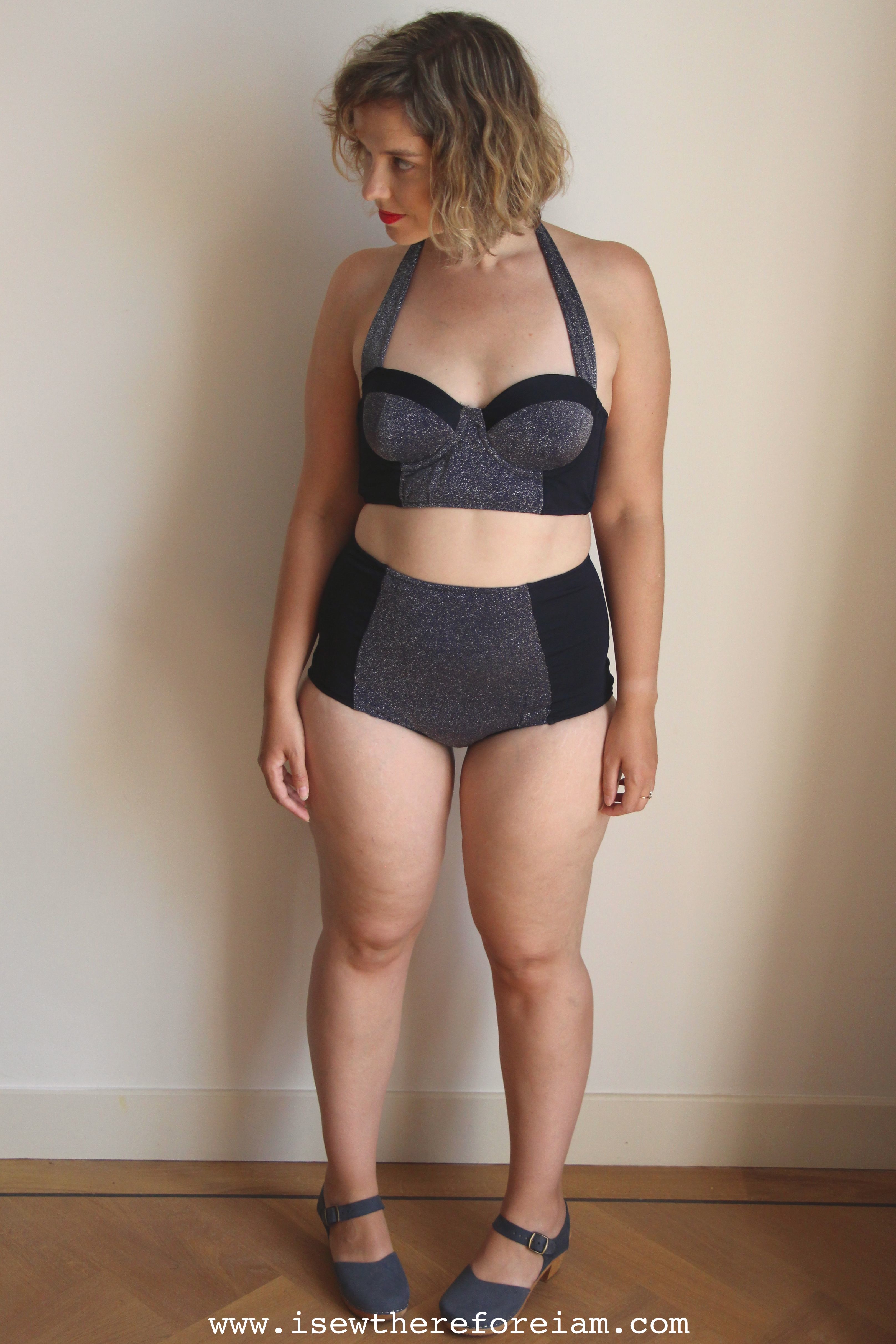 Sophie Swimsuit and a Bombshell!! - I sew, therefore I am